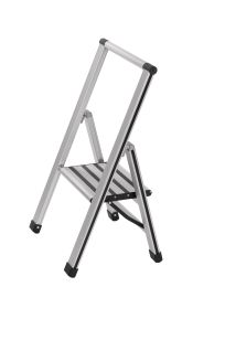 Warum eine kleine Aluklappleiter in keinem Haushalt fehlen sollte – ALU-Design Klapptrittleiter 1-stufig